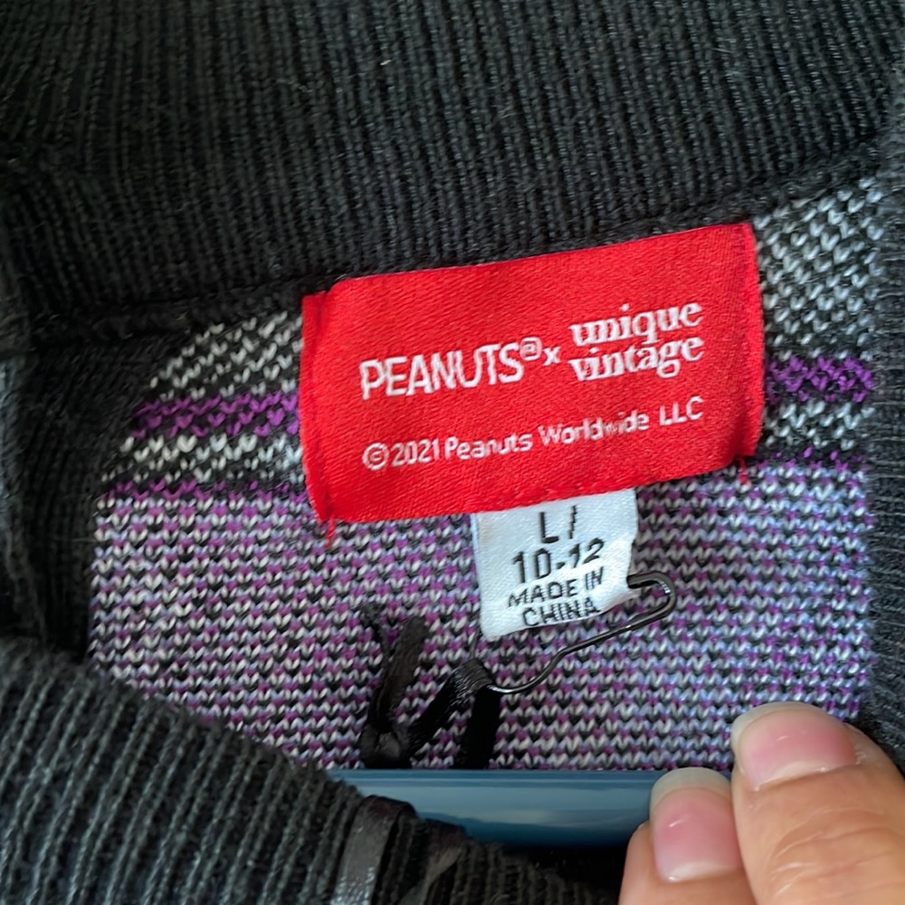 Peanuts x unique vintage spooky snoopy Paige sweater - Picture 8 of 10